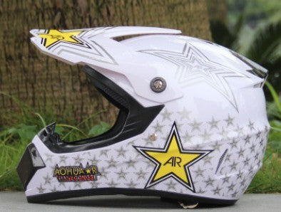 mountain bike cross-country "motorcycle" style helmet