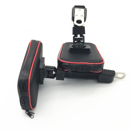 Electric car mobile phone waterproof mount