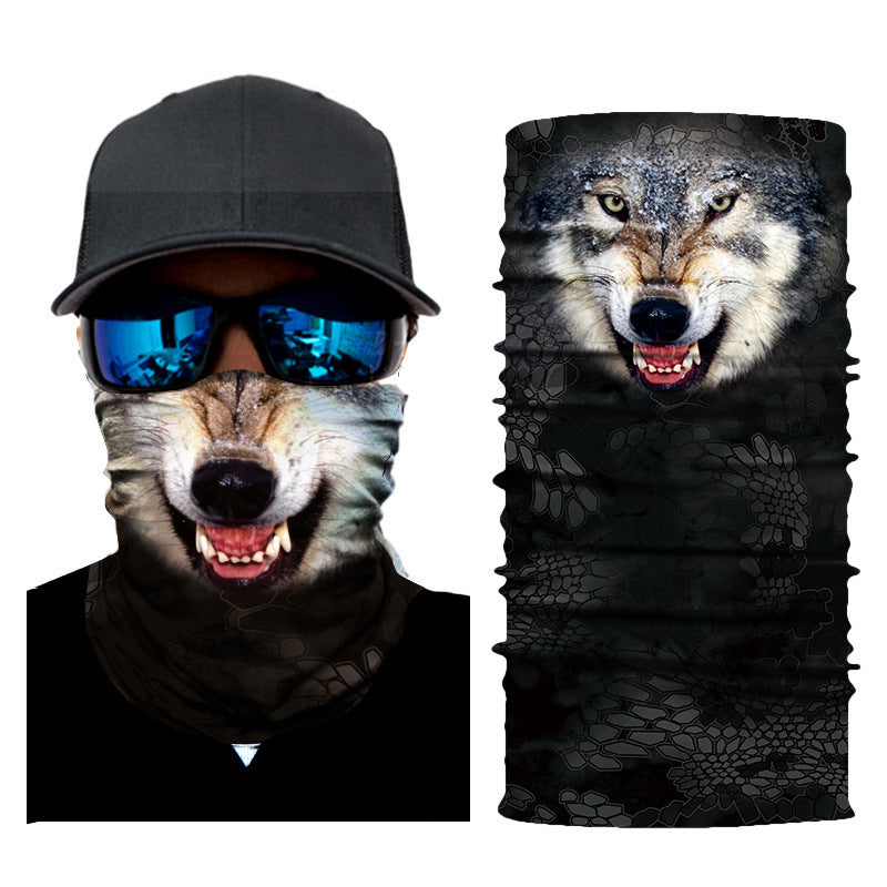 Animal Print Cycling Facemask