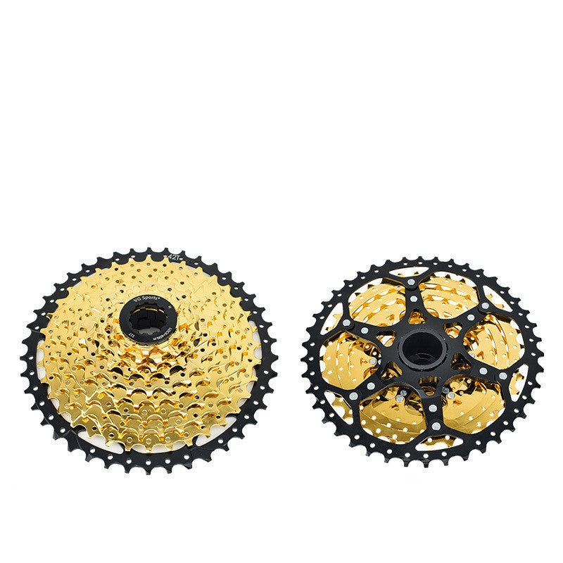 Mountain Bike Cassette (Rear) and Crankset (Front)