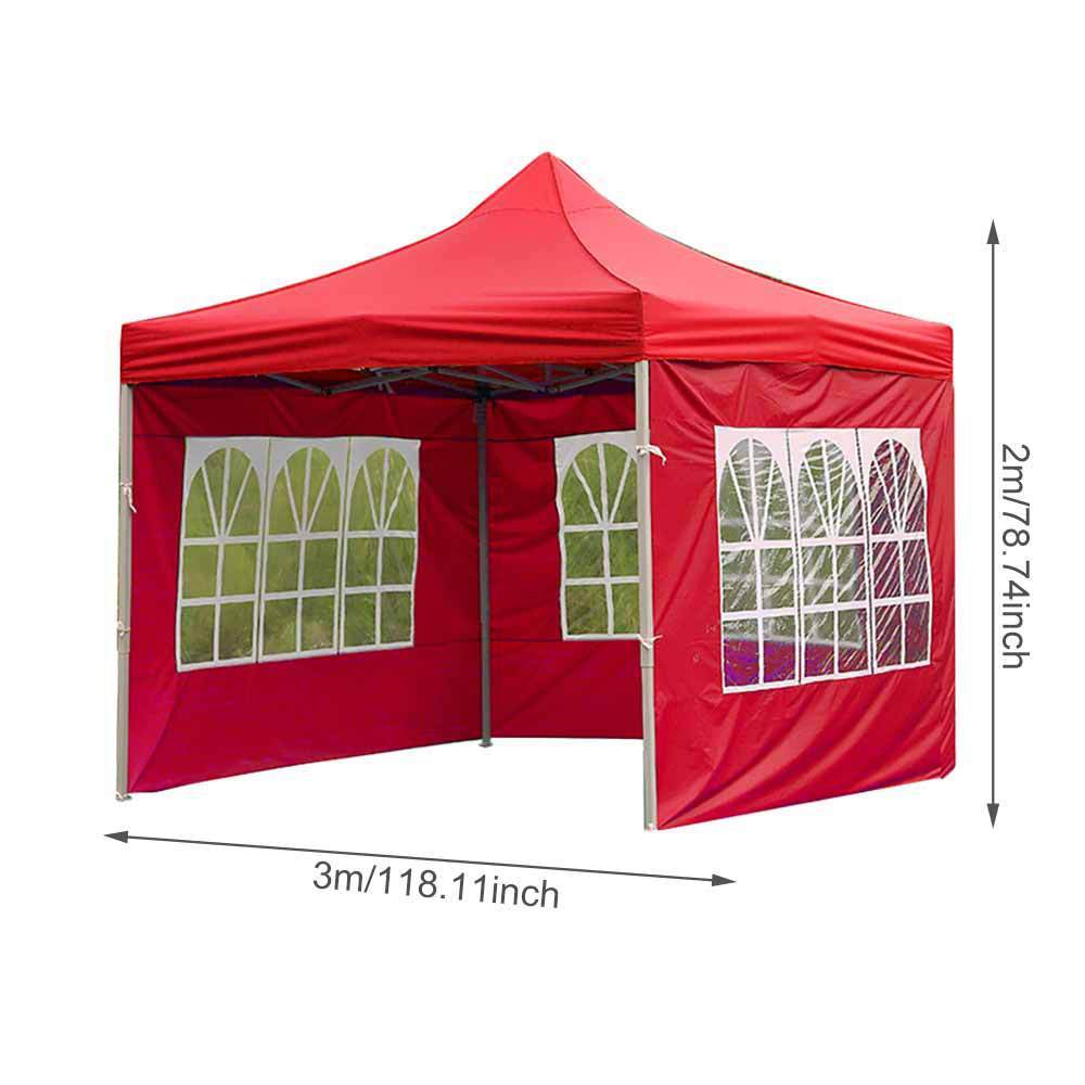 Pop-up 10' x 10' Tent with side panels