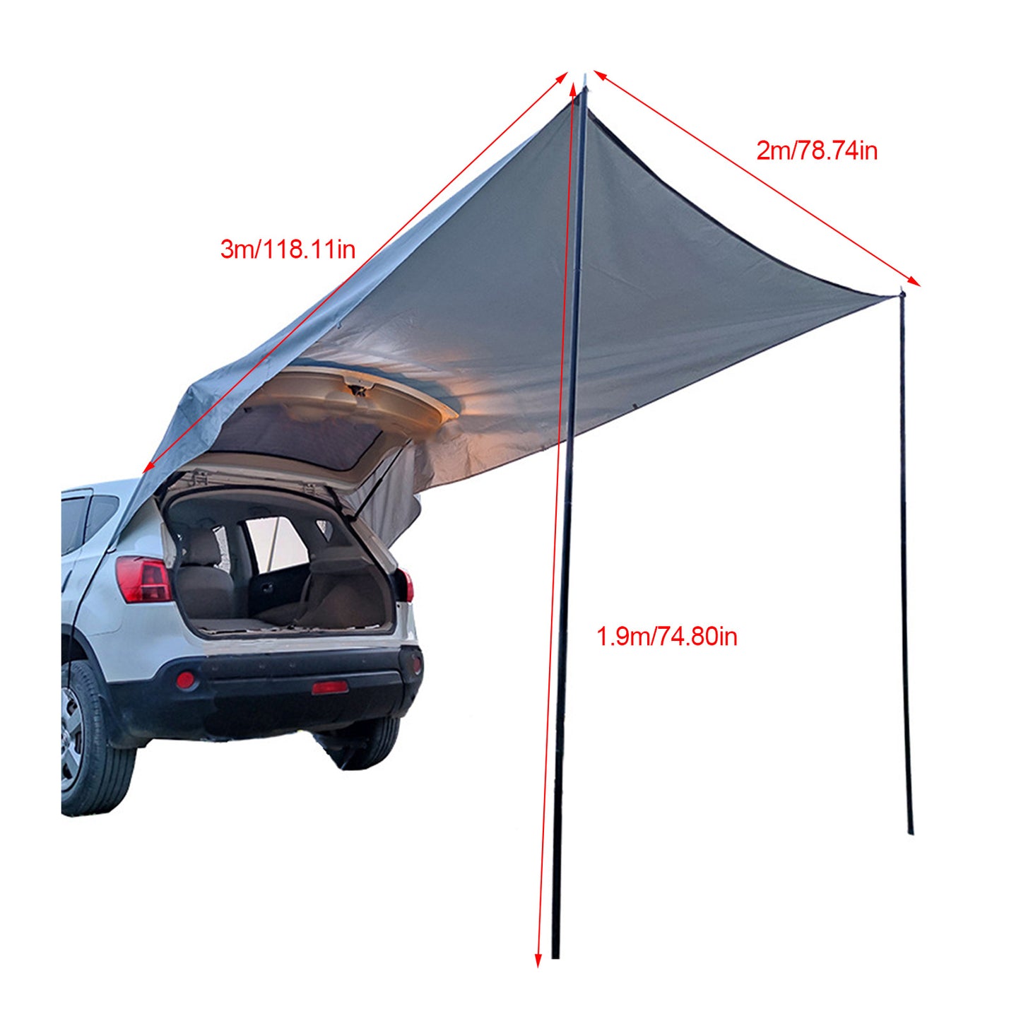 Car Trunk Canopy Camping Tent