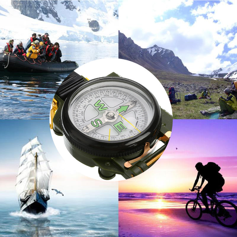 Orienteering Compass w/ Carabiner