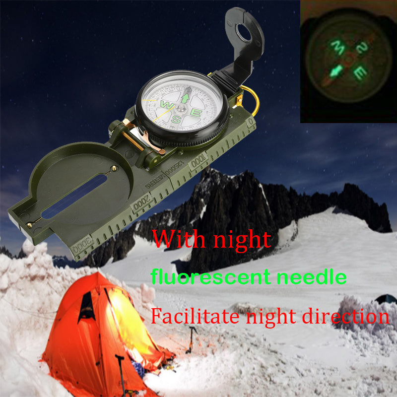 Orienteering Compass w/ Carabiner