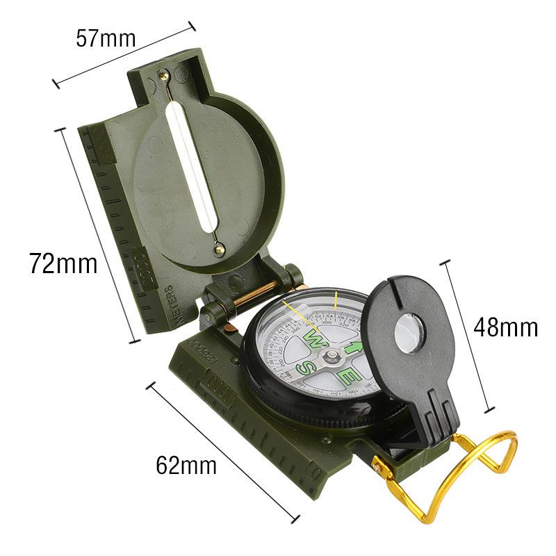 Orienteering Compass w/ Carabiner