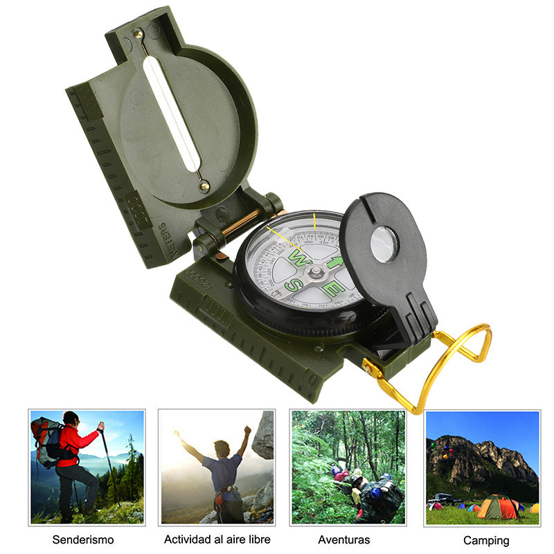 Orienteering Compass w/ Carabiner