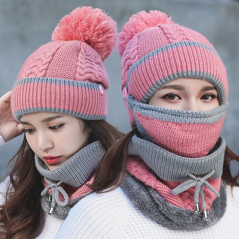 Youth/Kids Hat and Scarf Knit Set