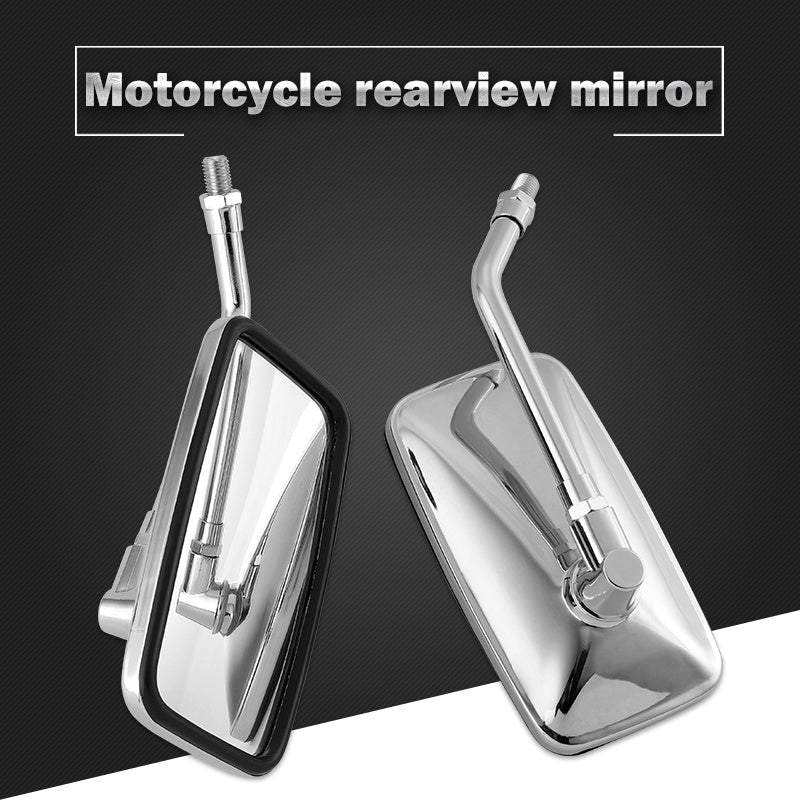 Motorcycle replacement rearview mirror