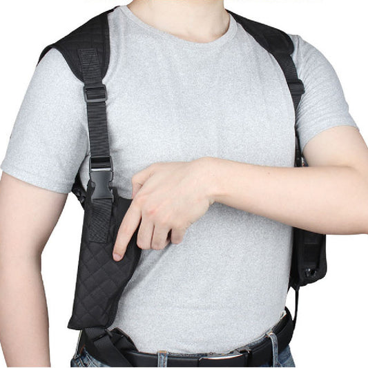 Gun Holster Portable with Double Magazine Pouch