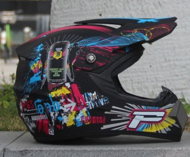 mountain bike cross-country "motorcycle" style helmet