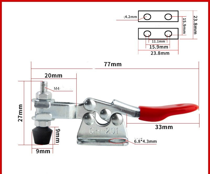 Quick Clamp Horizontal Jig