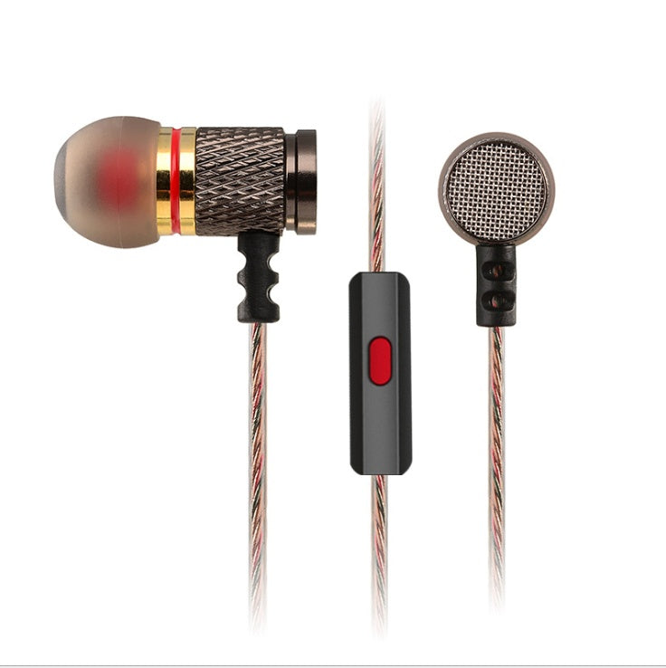 Earbuds w/ metal subwoofer