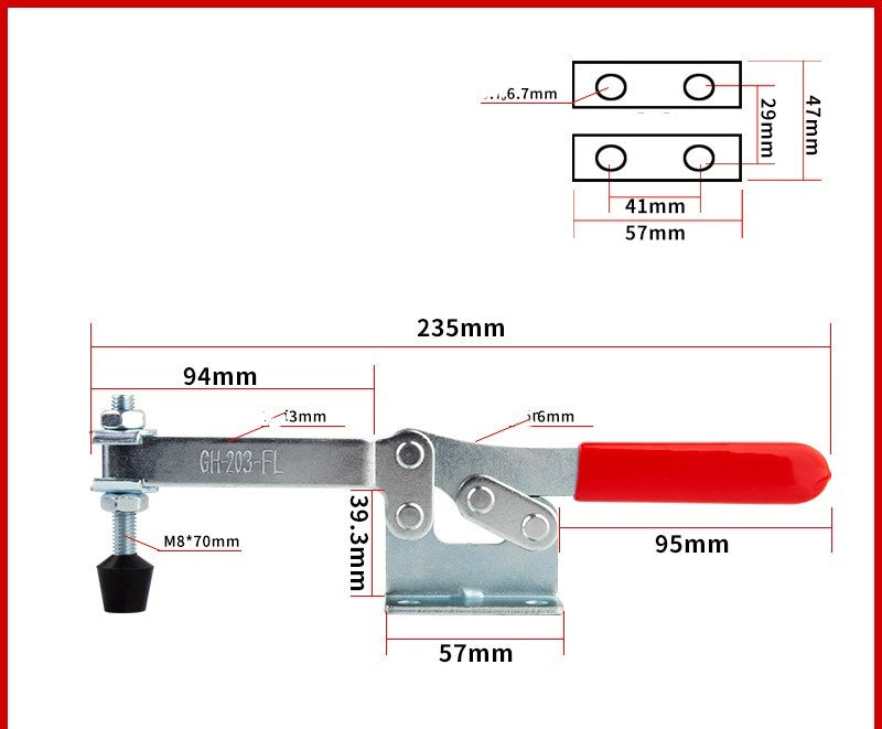 Quick Clamp Horizontal Jig