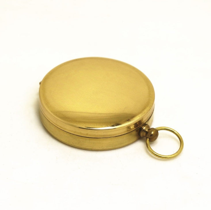 Orienteering "pocket watch" copper Compass