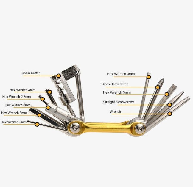 Bicycle Multi-Tool Set