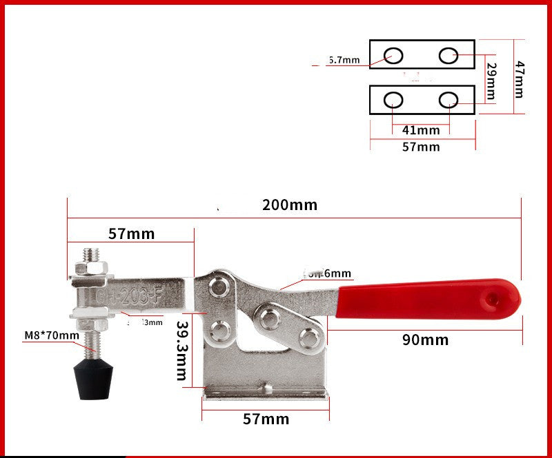 Quick Clamp Horizontal Jig