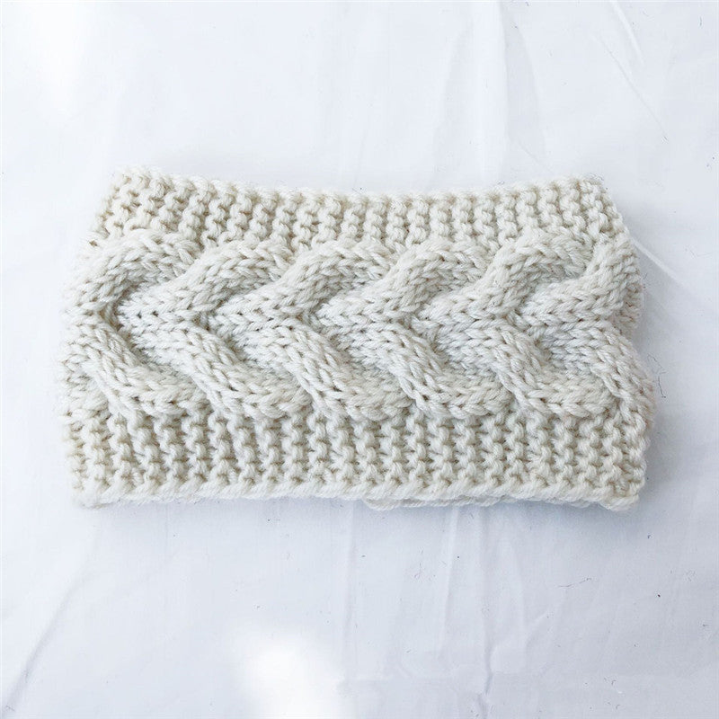 Crochet Twist Wool Headband