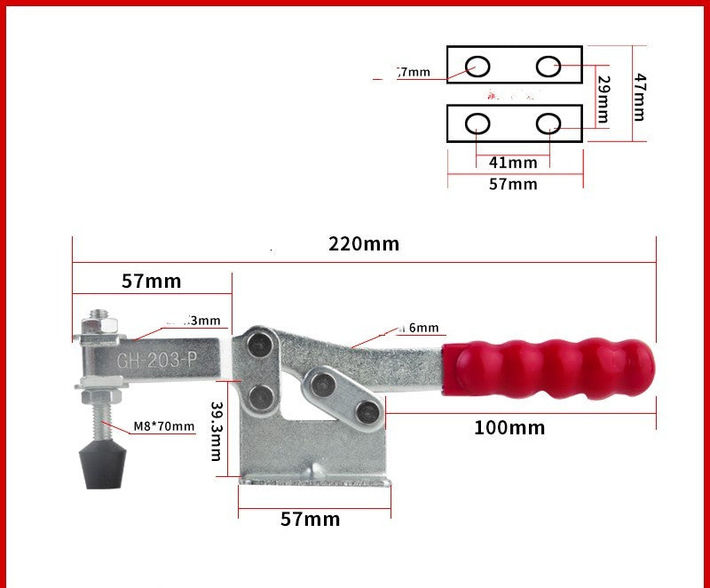 Quick Clamp Horizontal Jig