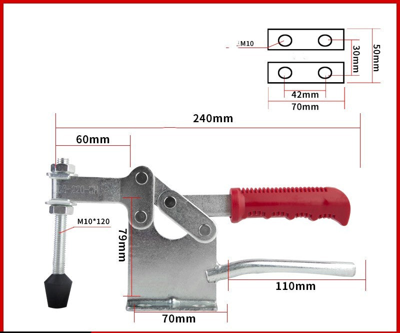 Quick Clamp Horizontal Jig