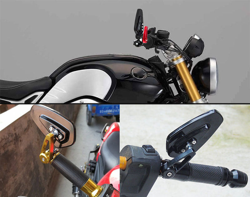 Motorcycle aluminum alloy rearview mirror