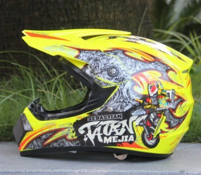 mountain bike cross-country "motorcycle" style helmet