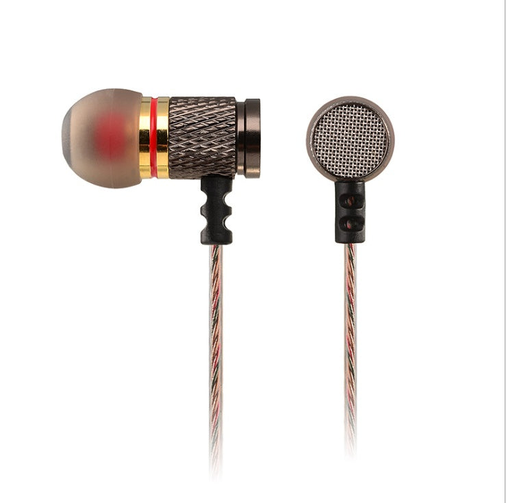 Earbuds w/ metal subwoofer