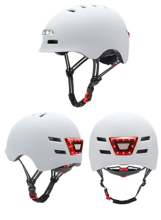 Cycling/Skateboard Forward and Rear Lighted Helmet