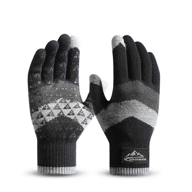 Knitted Gloves For Outdoor Riding