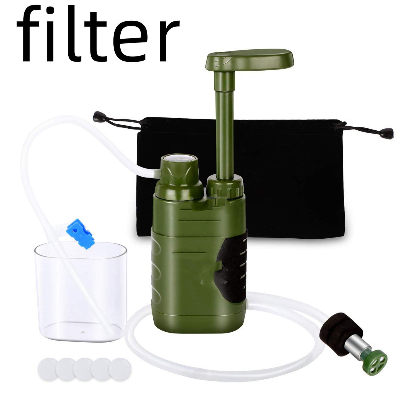 Camping Water Purifier - pump style