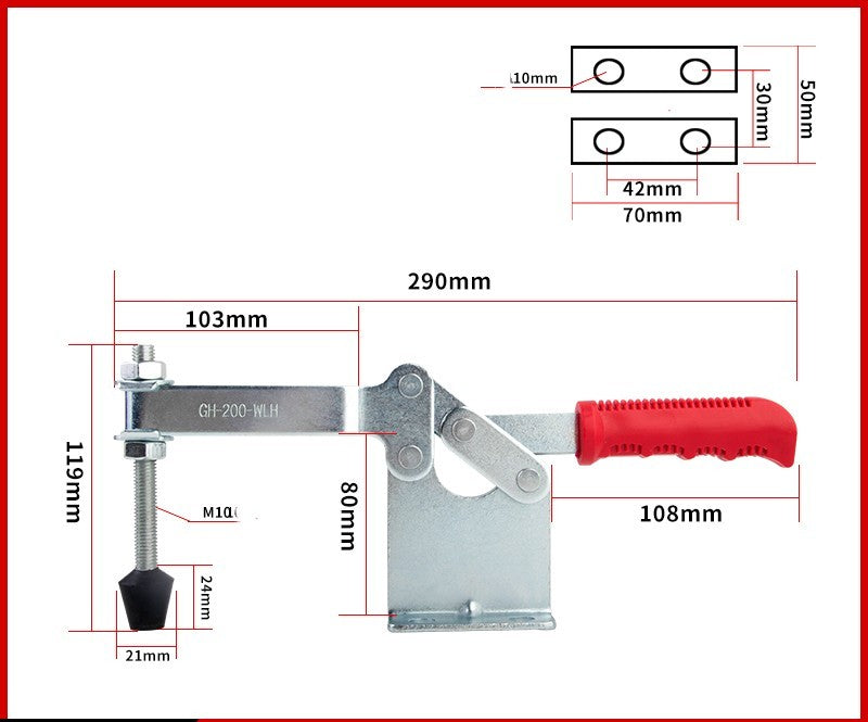 Quick Clamp Horizontal Jig