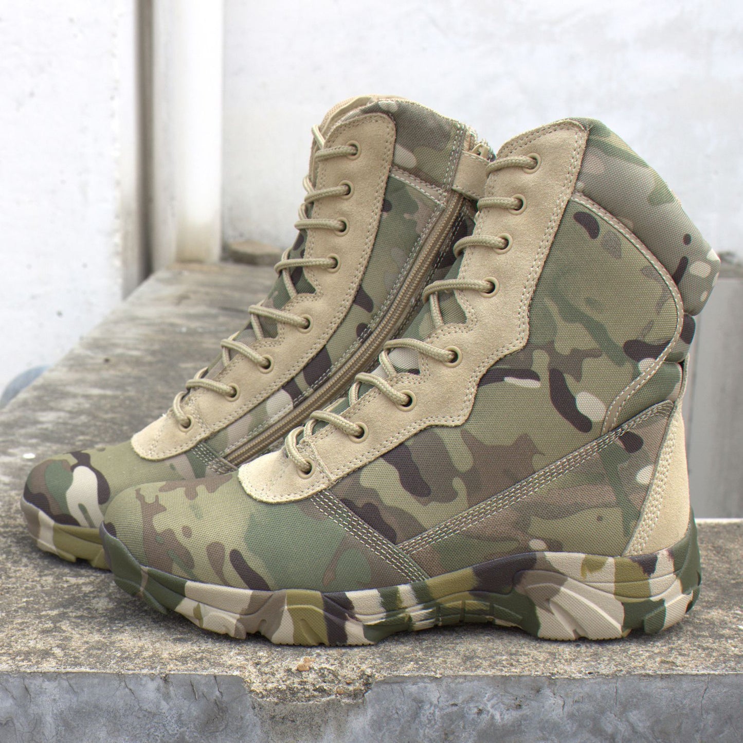 Camouflage Boots - WATERPROOF