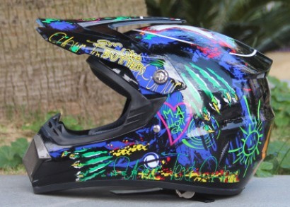 mountain bike cross-country "motorcycle" style helmet