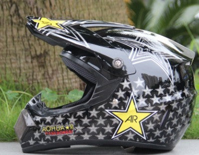 mountain bike cross-country "motorcycle" style helmet