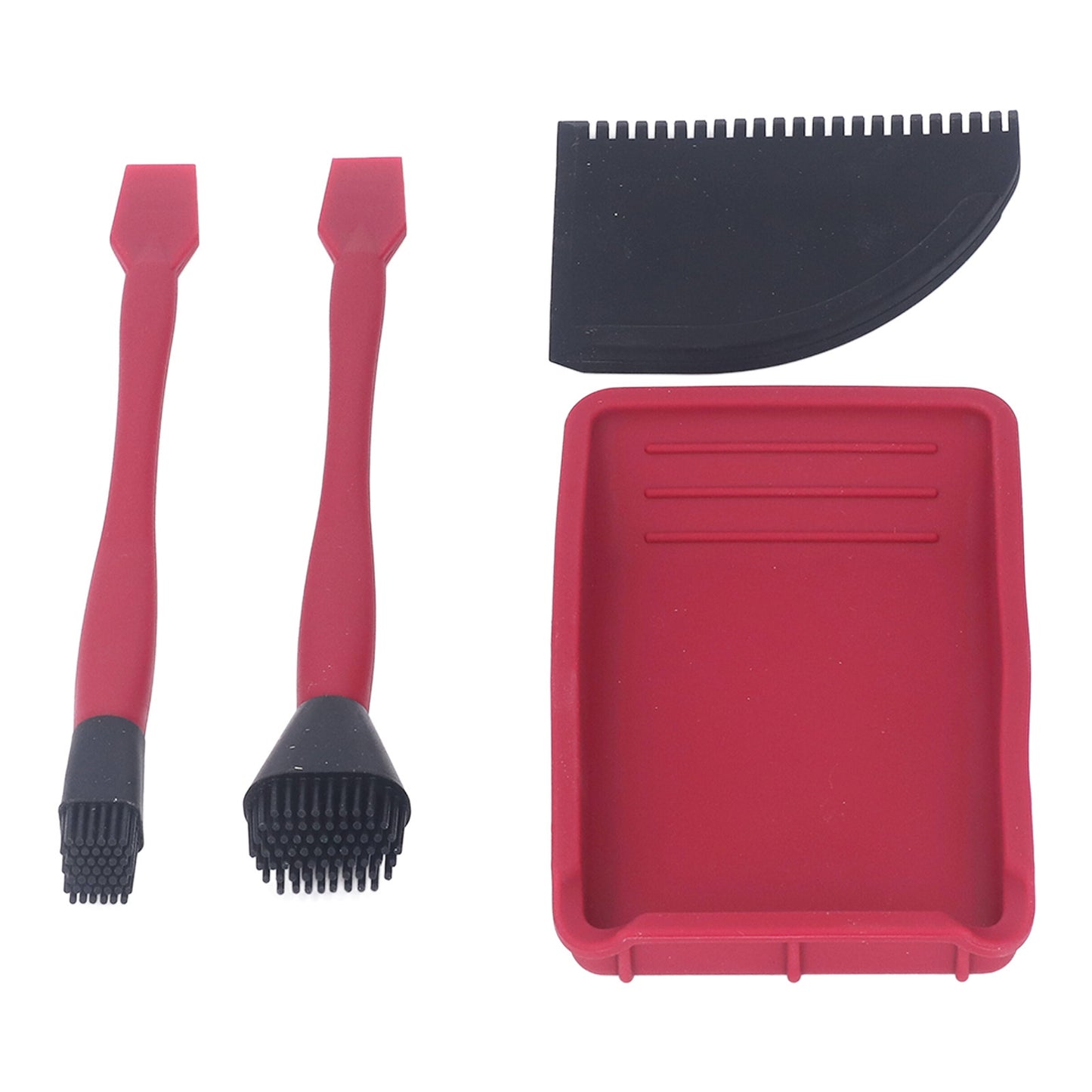 4 piece Silicone Glue Brush