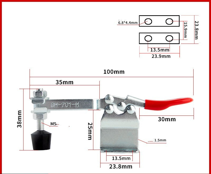 Quick Clamp Horizontal Jig