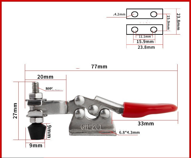 Quick Clamp Horizontal Jig