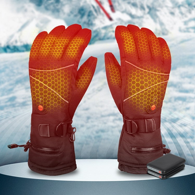 Rechargeable Heated Ski Gloves