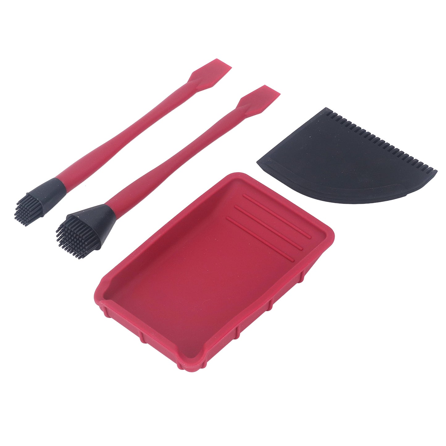 4 piece Silicone Glue Brush