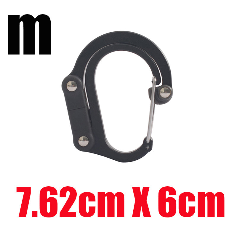 Rotating Carabiner  Hook Clip