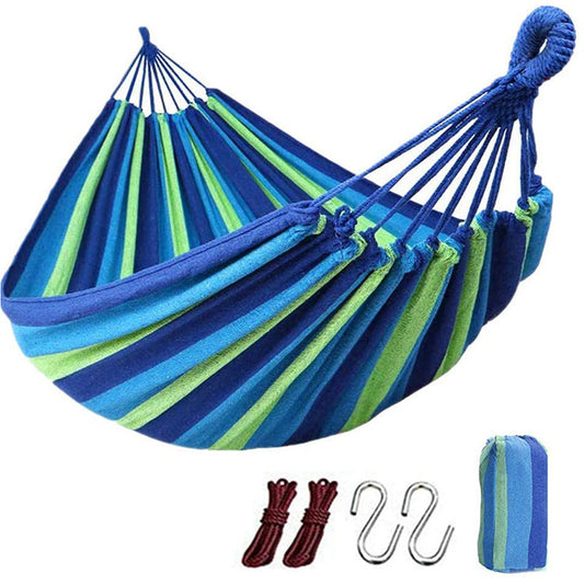 Camping/Trekking Colorful Cloth Hammock