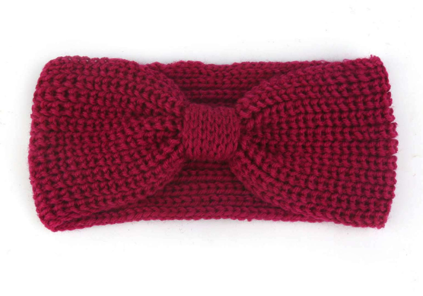 Crochet Twist Wool Headband