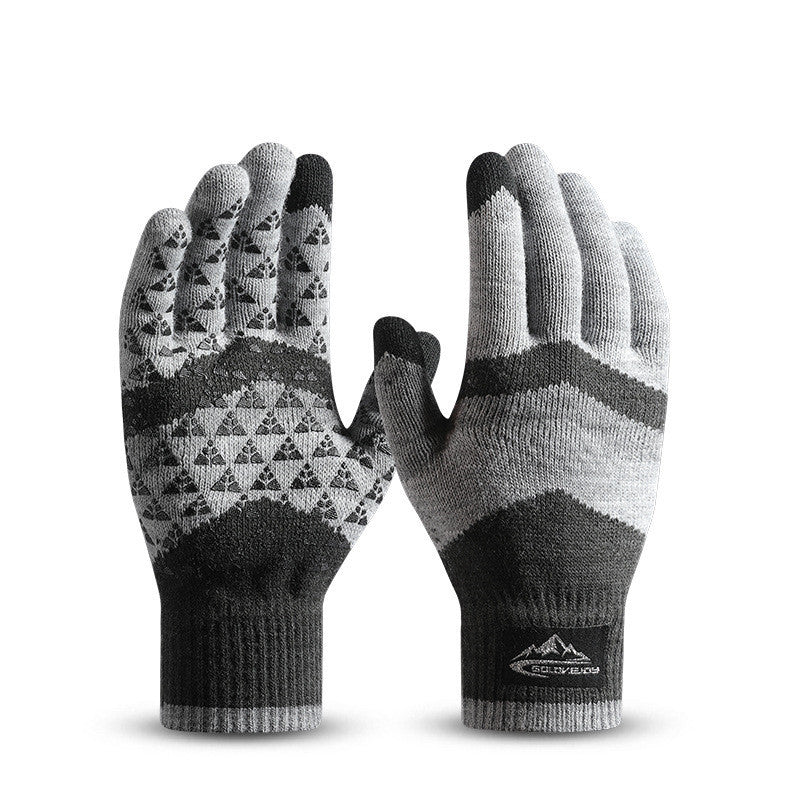 Knitted Gloves For Outdoor Riding