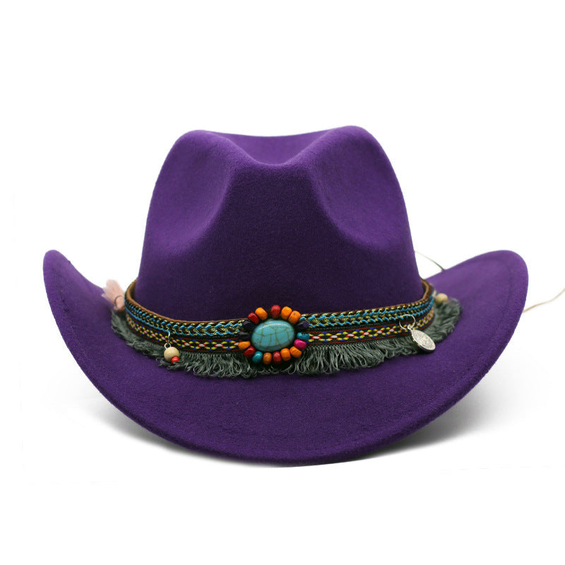 Wool Felt Cowboy Hat - Mens or Womens