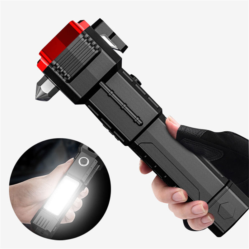 USB Rechargeable Car Work Light/Safety Hammer Multi-tool