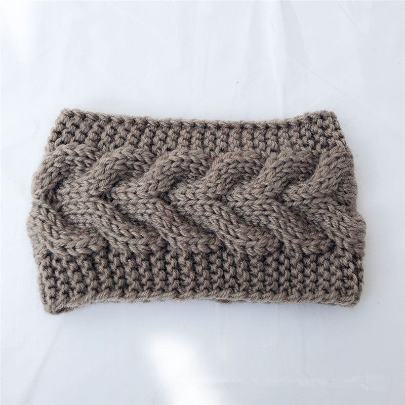 Crochet Twist Wool Headband