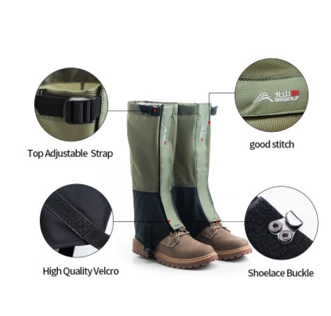 Rubberized Gaiters - Solid Colors