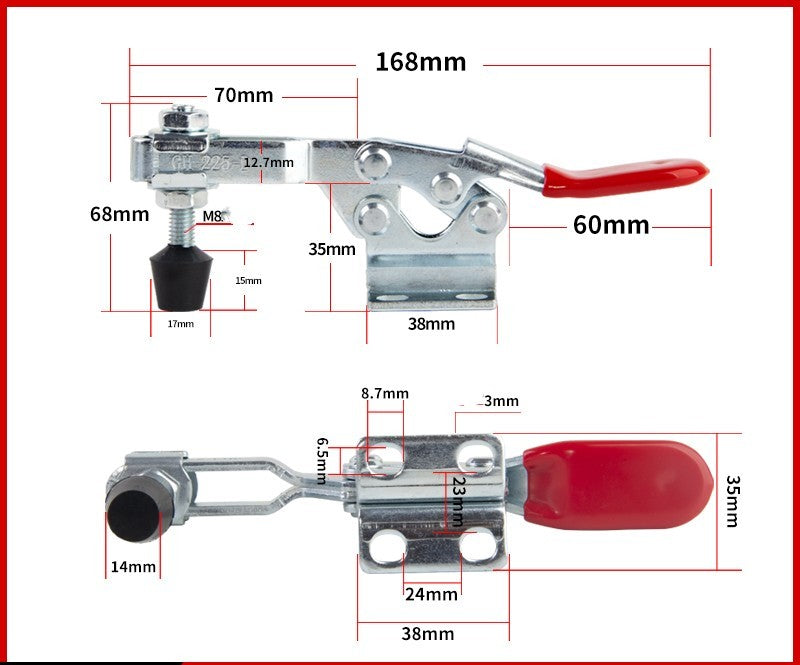 Quick Clamp Horizontal Jig