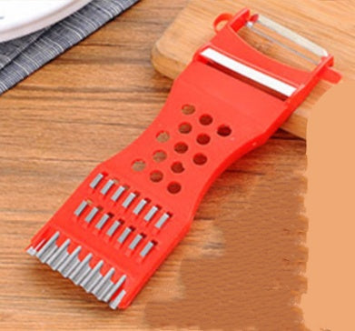 Compact Camping Vegetable Cutter Scrubber Grater Slicer