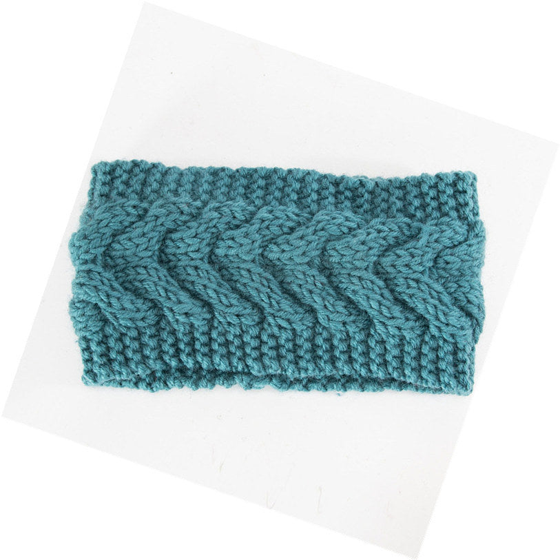 Crochet Twist Wool Headband