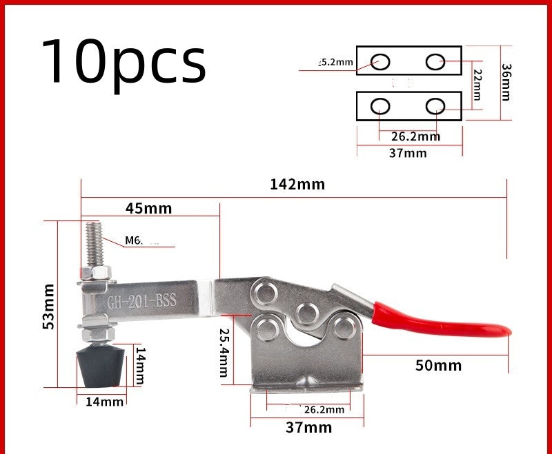 Quick Clamp Horizontal Jig